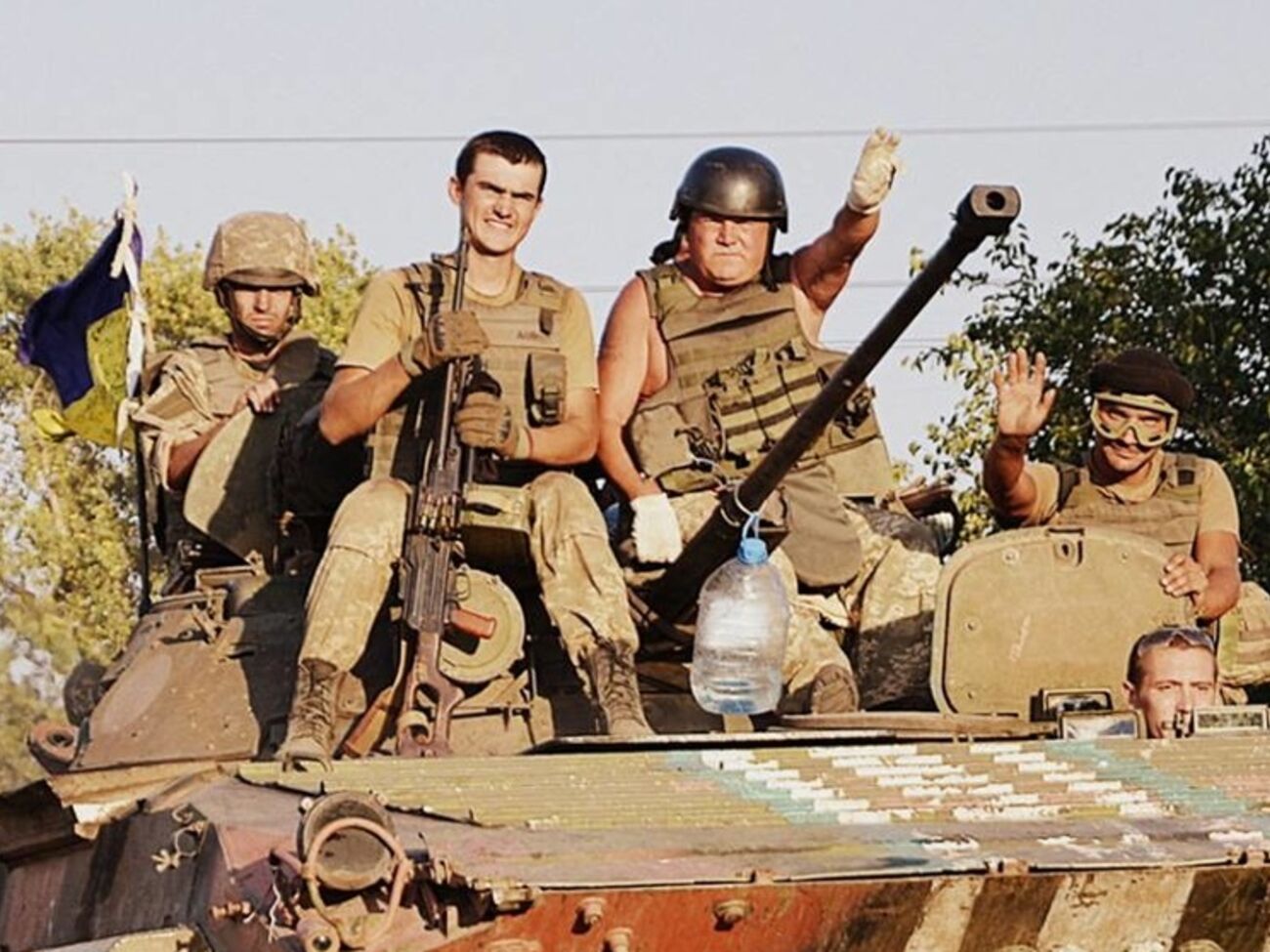 28-я отдельная механизированная бригада ВСУ вернулась на ротацию из зоны АТО. Фоторепортаж