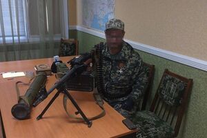 СБУ: Задержанный участвовал в боях против подразделений ВСУ, с оружием дежурил на блокпостах террористов вблизи Горловки