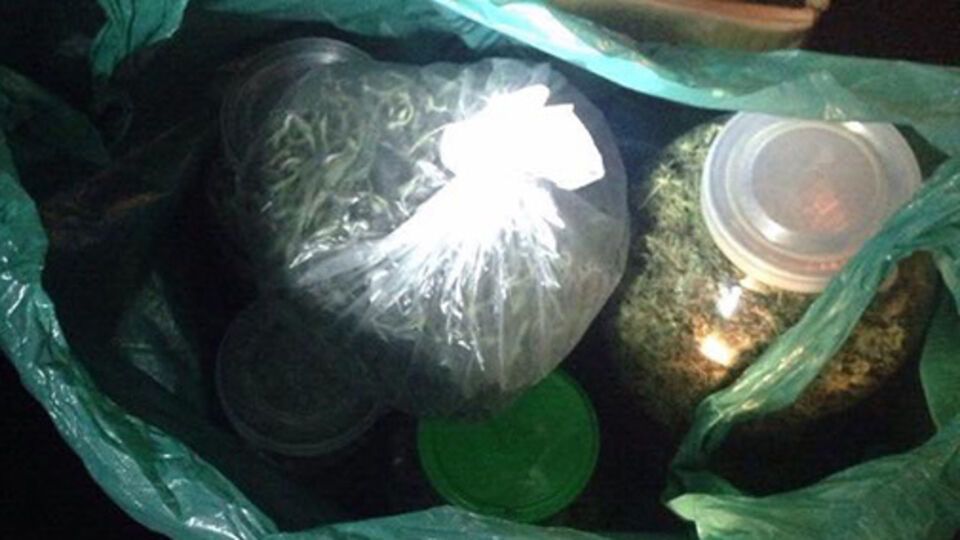 У задержанного милиционера были найдены наркотические вещества