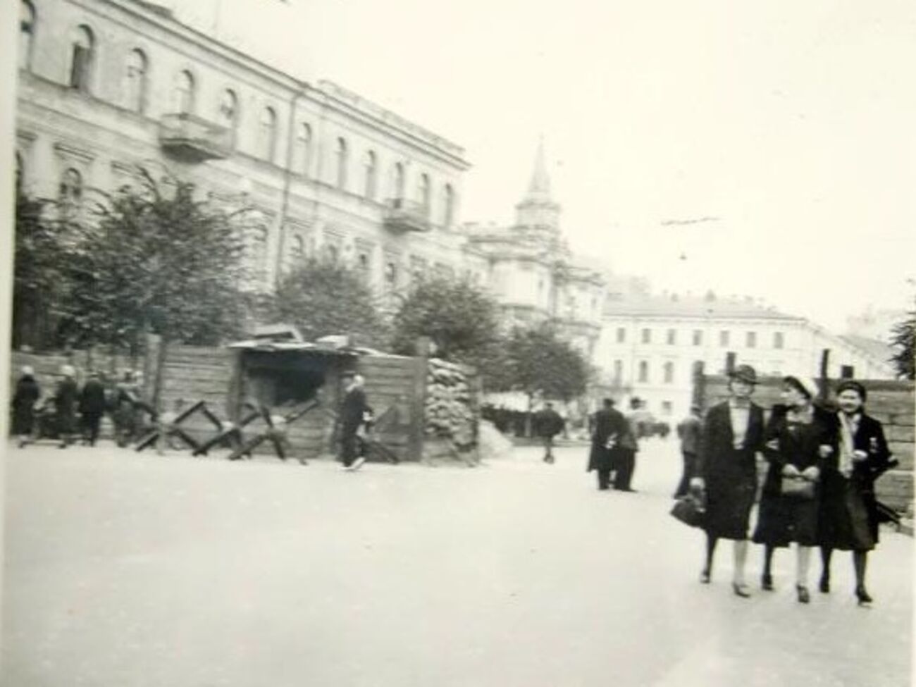 Укрепления в центре Киева, 1941 год