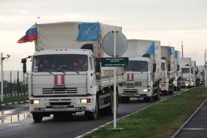 38-й российский "гумконвой" въехал в Украину