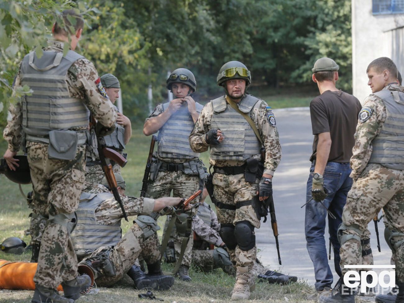 Определенное затишье на линии разграничения позволяет активизировать работу групп гражданско-военного сотрудничества