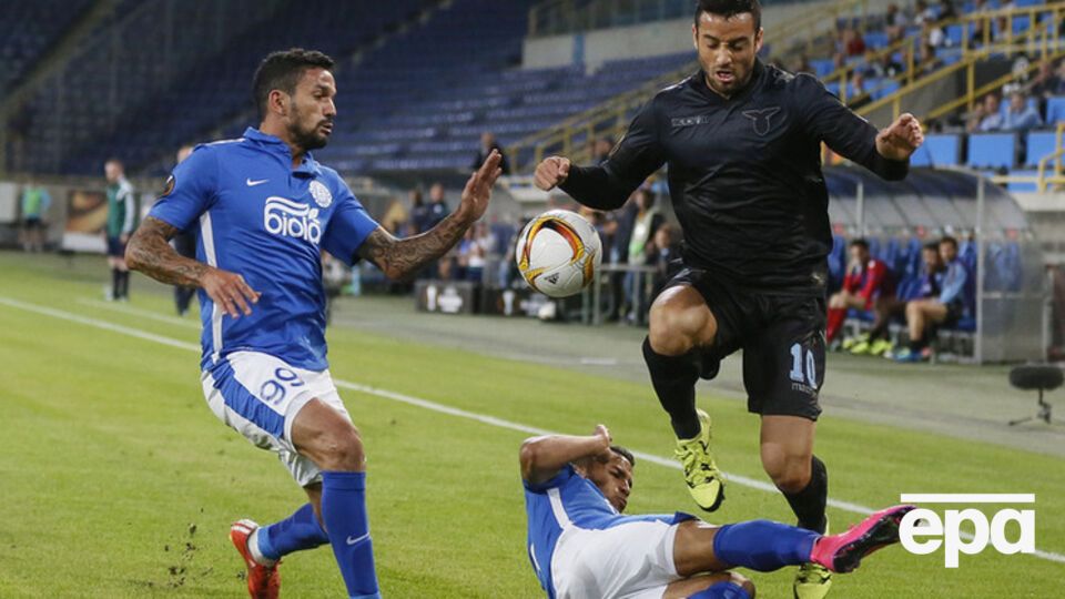 "Днепр" спасается от поражения в матче с "Лацио"