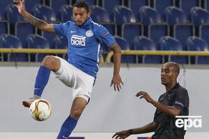 "Днепр" спасается от поражения в матче против "Лацио". Фоторепортаж