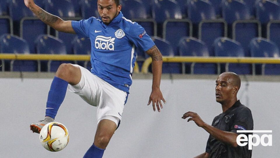 "Днепр" спасается от поражения в матче против "Лацио". Фоторепортаж