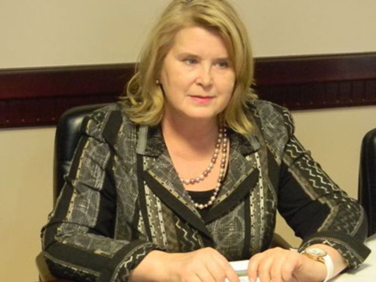 Чрезвычайный и полномочный посол Финляндии в Украине Арья Макконен