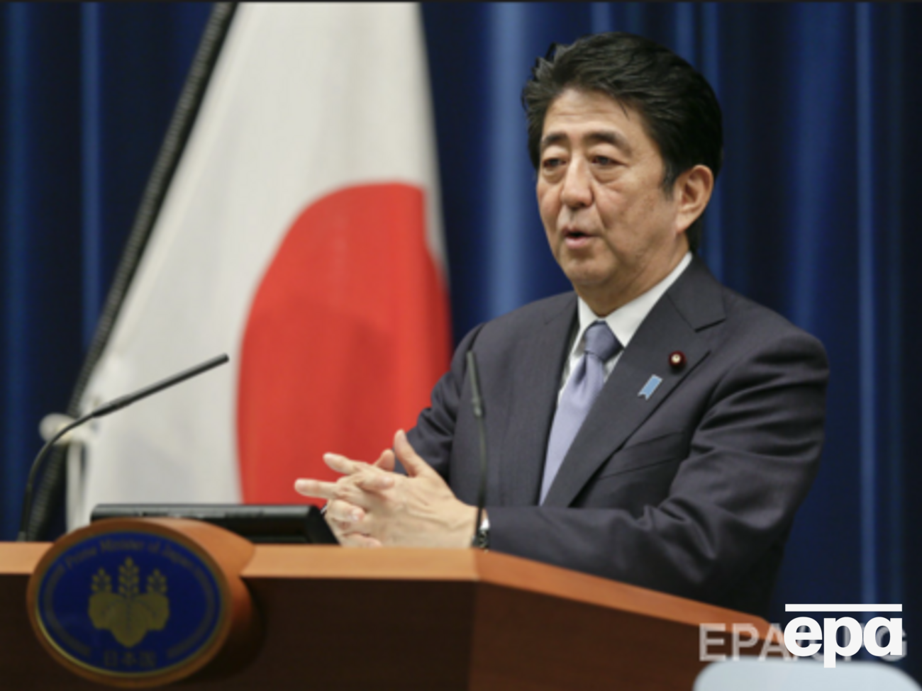 Премьер-министр Японии Синдзо Абэ