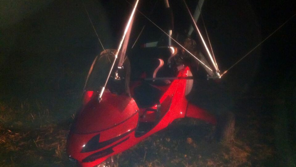 Предположительно, мотодельтоплан использовался для перевозки контрабанды