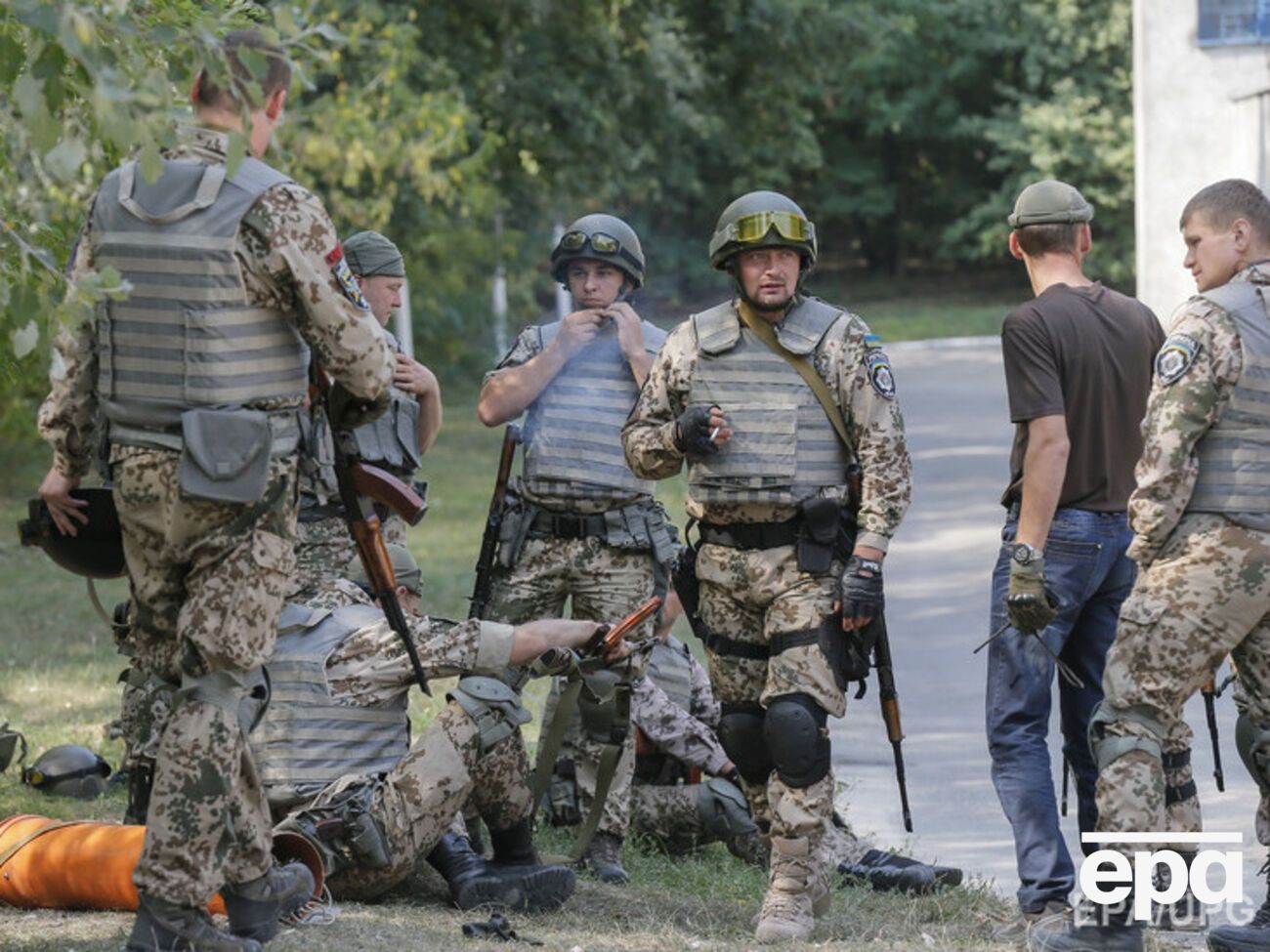 В зоне АТО почти не стреляют