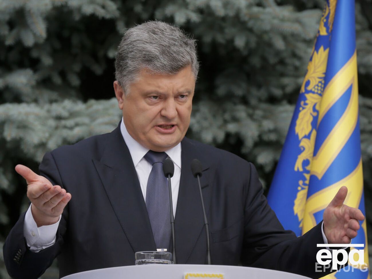 Россия определяется военным противником Украины, сообщил Порошенко