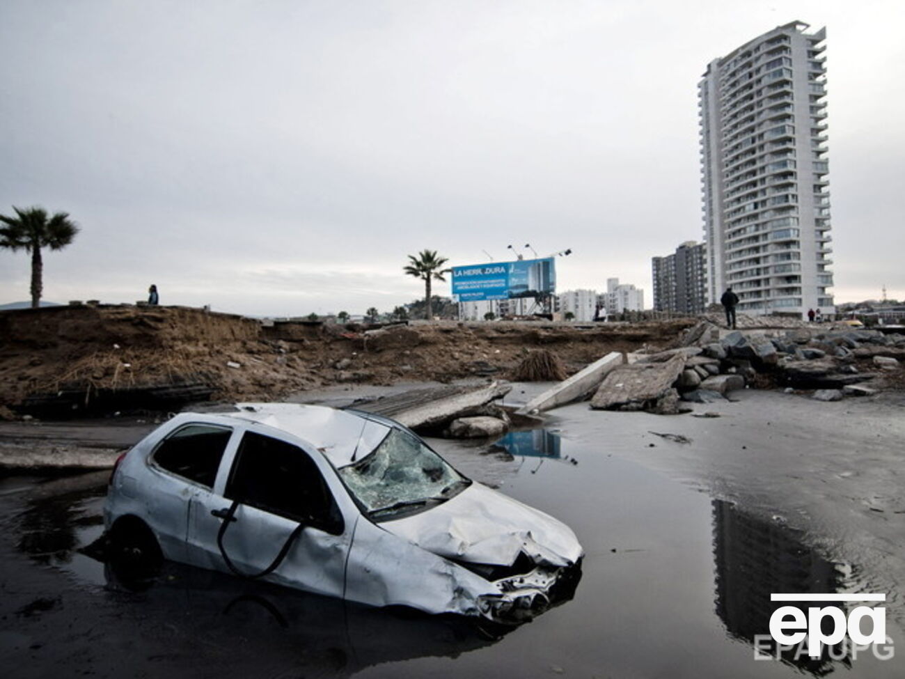 Чили продолжают сотрясать афтершоки
