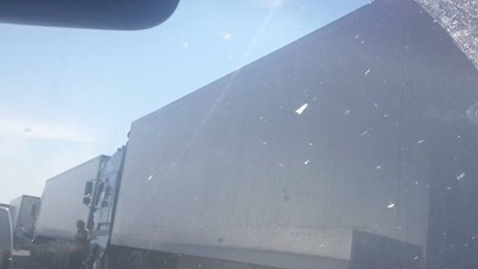 На КПП с оккупированным Крымом создаются очереди из фур