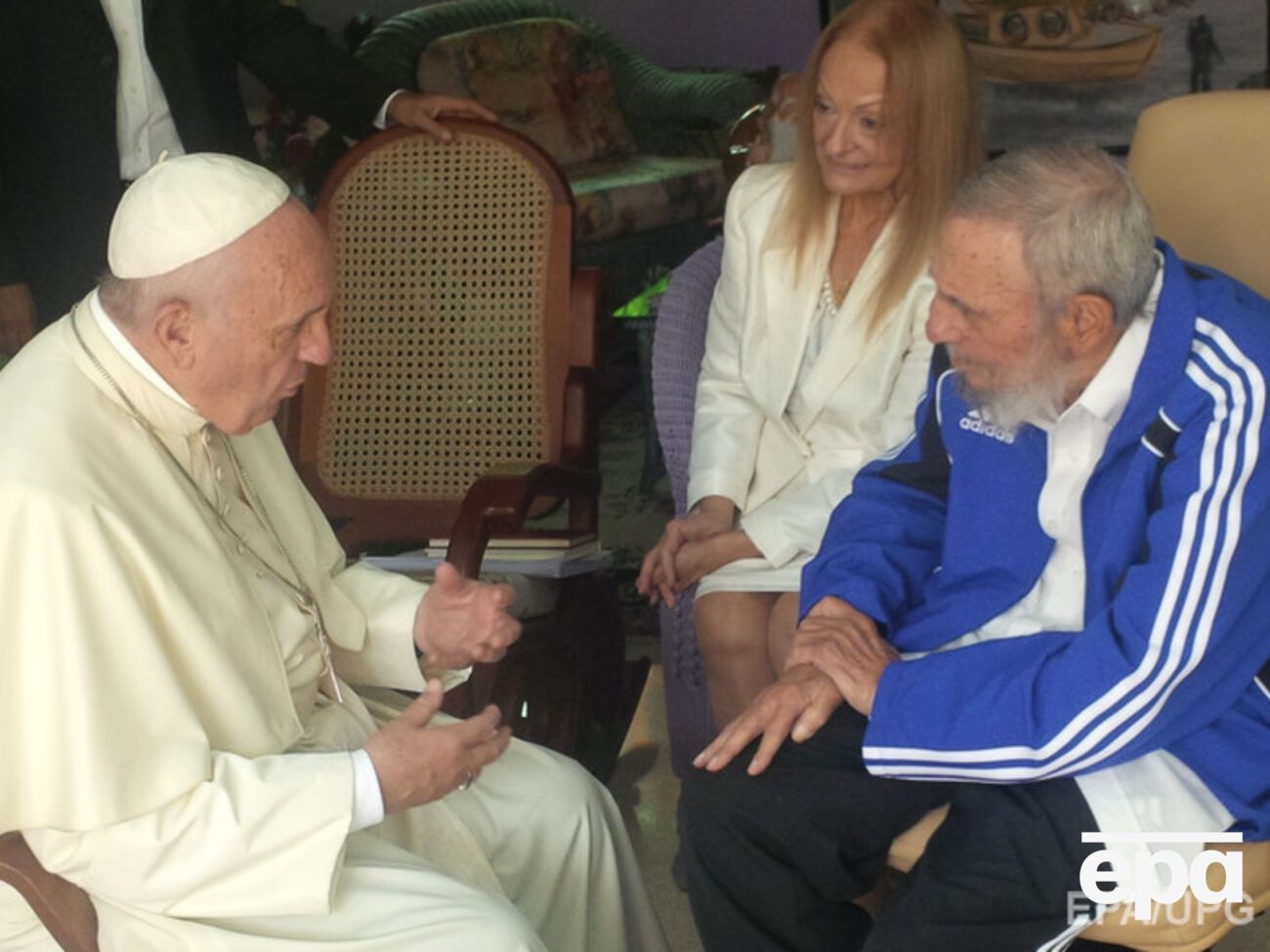 Франциск встретился с Фиделем Кастро