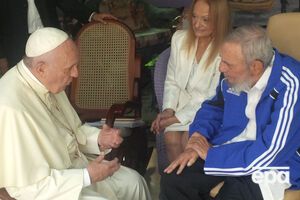 Франциск встретился с Фиделем Кастро