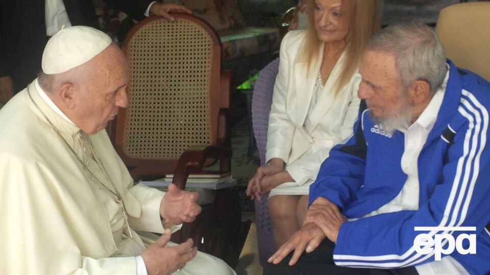 Франциск встретился с Фиделем Кастро