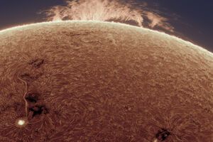 NASA удалось качественно снять выброс солнечной плазмы