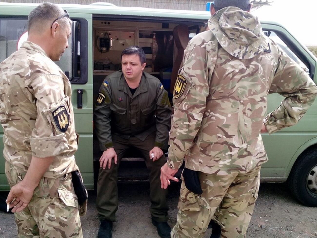 Нардеп Семенченко обещал, что к блокаде Крыма присоединятся до 30 бойцов батальона "Донбасс"