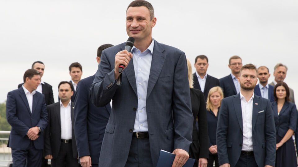 Кличко одновременно представил свою программу и кандидатов в Киевсовет
