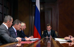 Повестка совещания российского премьера со своими замами: о строительстве новой ветки железной дороги в обход Украины