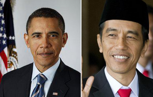В Вашингтоне встретятся уходящий вскоре с поста президента США Барак Обама и избранный около года назад президент Индонезии Джоко Видодо