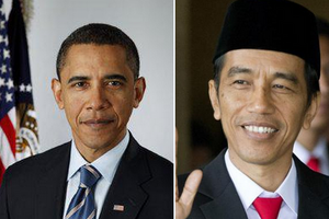 В Вашингтоне встретятся уходящий вскоре с поста президента США Барак Обама и избранный около года назад президент Индонезии Джоко Видодо