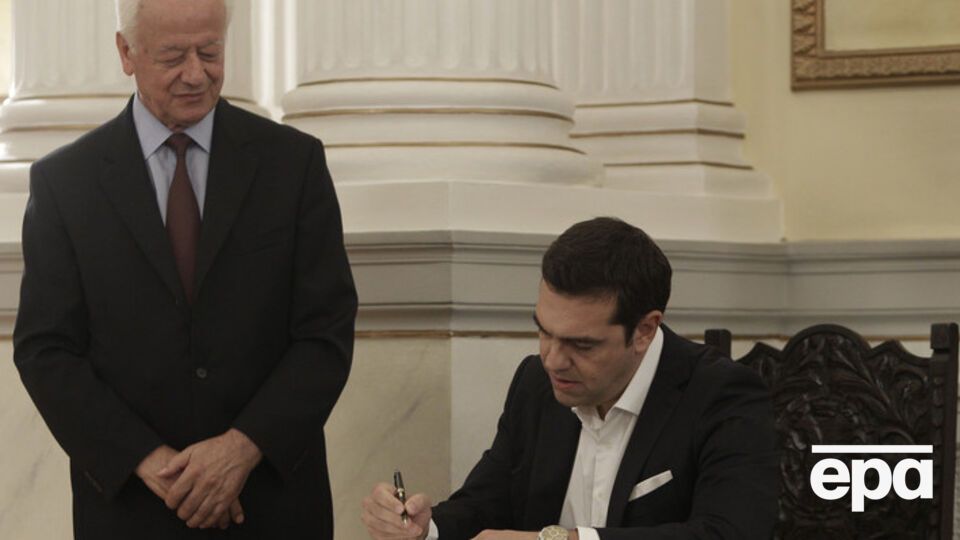 Ципрас принял присягу премьер-министра