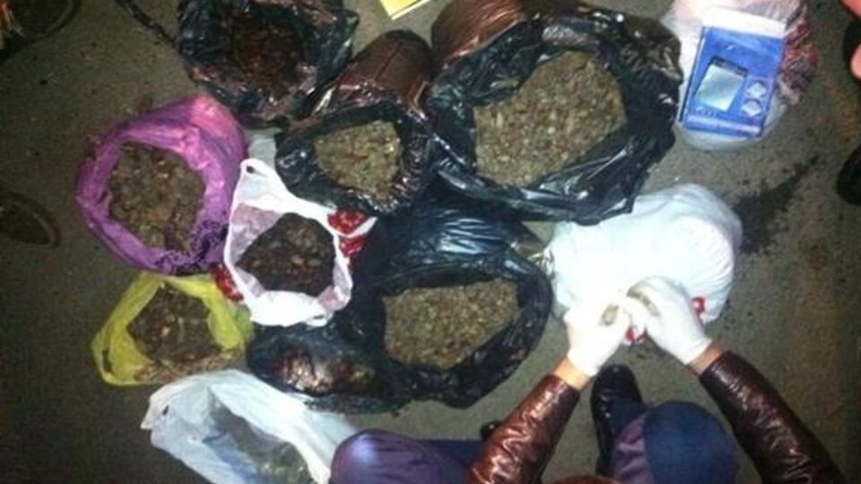 Кроме камней правоохранители также изъяли самозарядный карабин Симонова