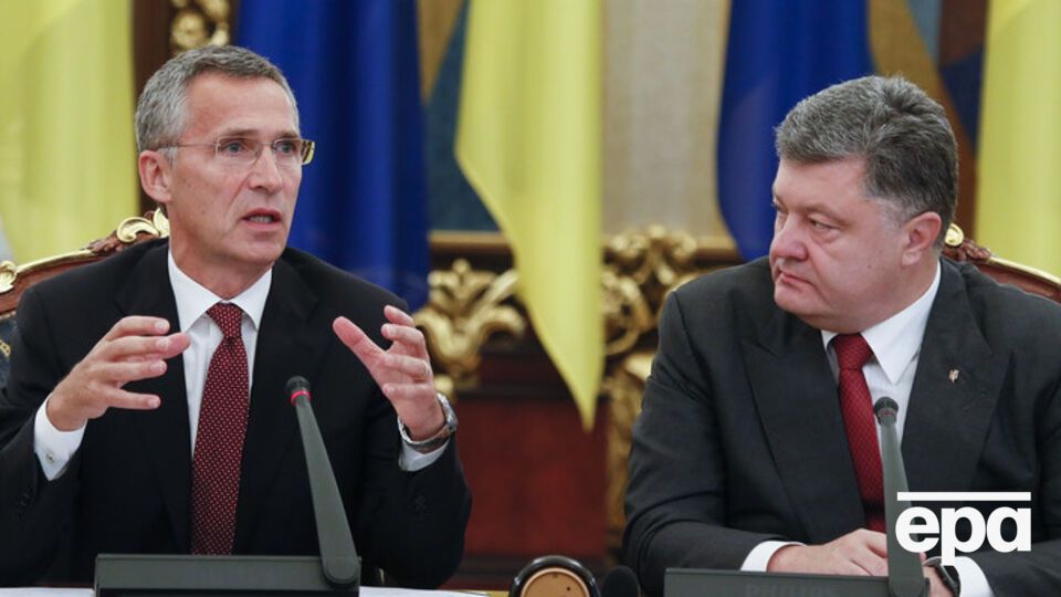 Столтенберг участвовал в заседании СНБО