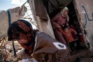 Кадр из нашумевшего сюжета BBC о применении химического оружия в Сирии