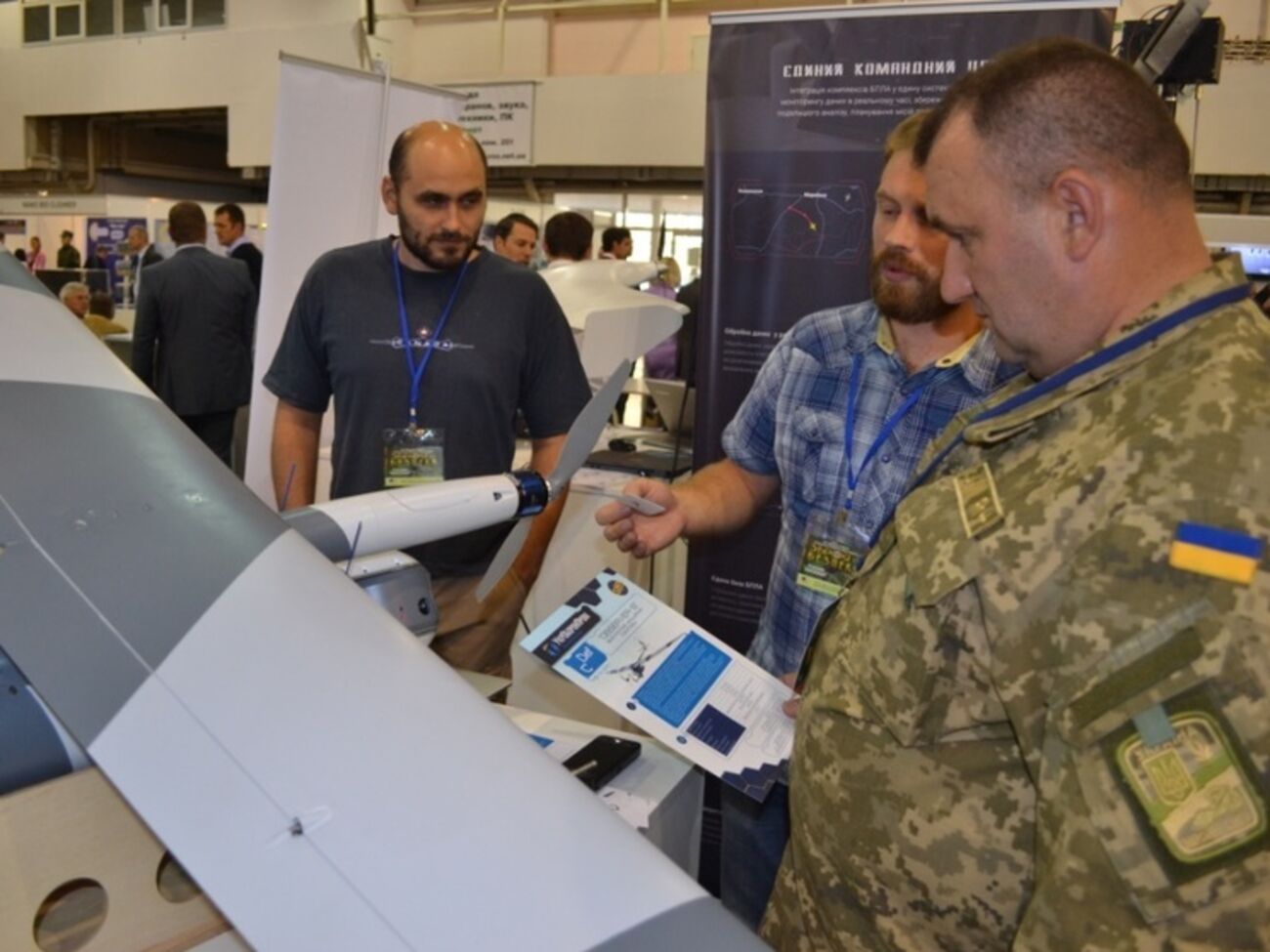 На выставке представлены новые разработки "беспилотников"