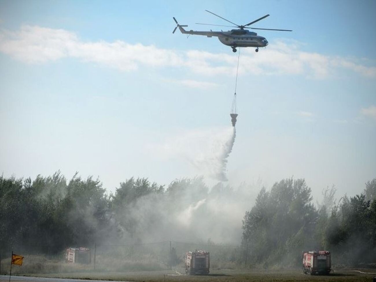 Украина и НАТО провели совместные учения по ликвидации последствий чрезвычайных ситуаций техногенного характера. Фоторепортаж