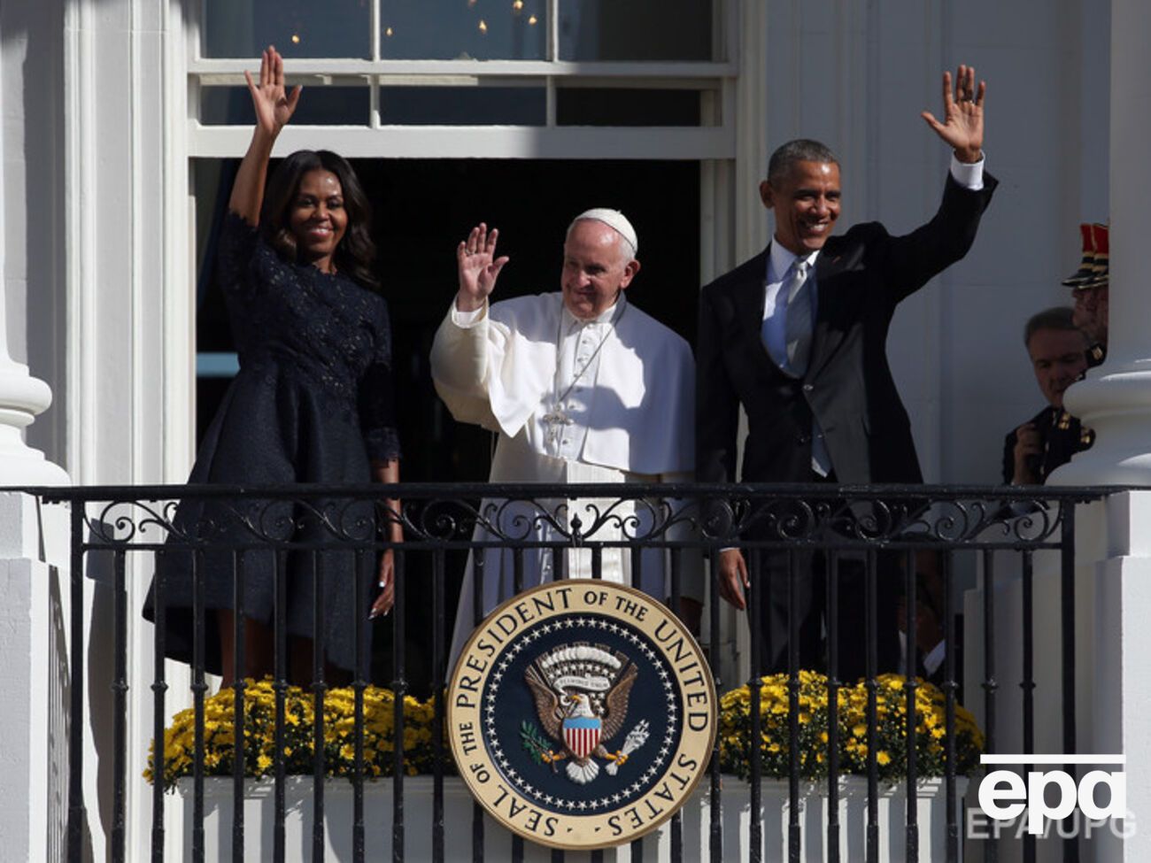 Папа Римский встретился с Обамой