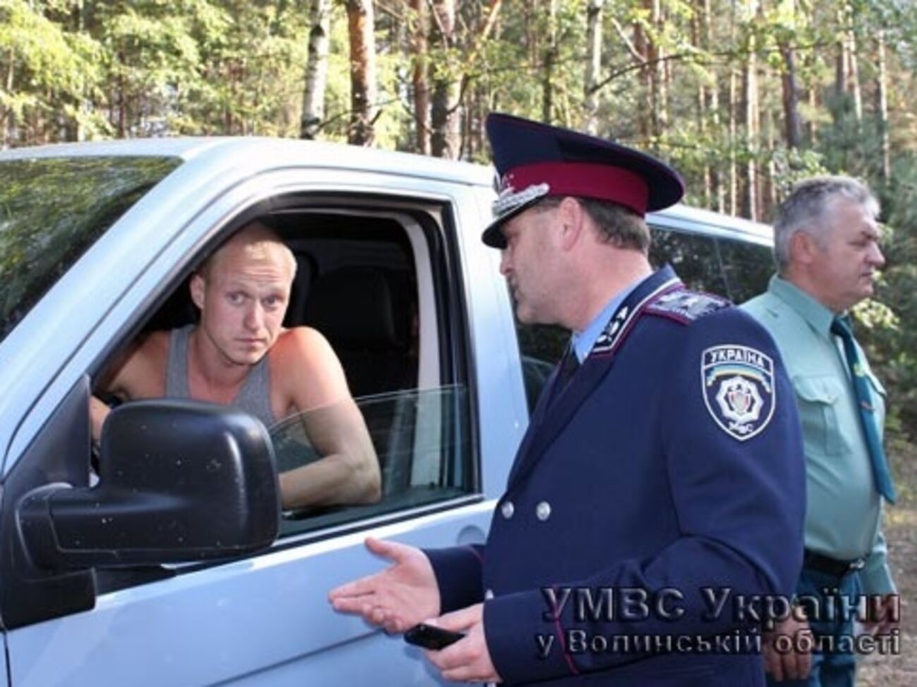 Во время спецоперации в Волынской области изъяли четыре автомобиля незаконных добытчиков янтаря