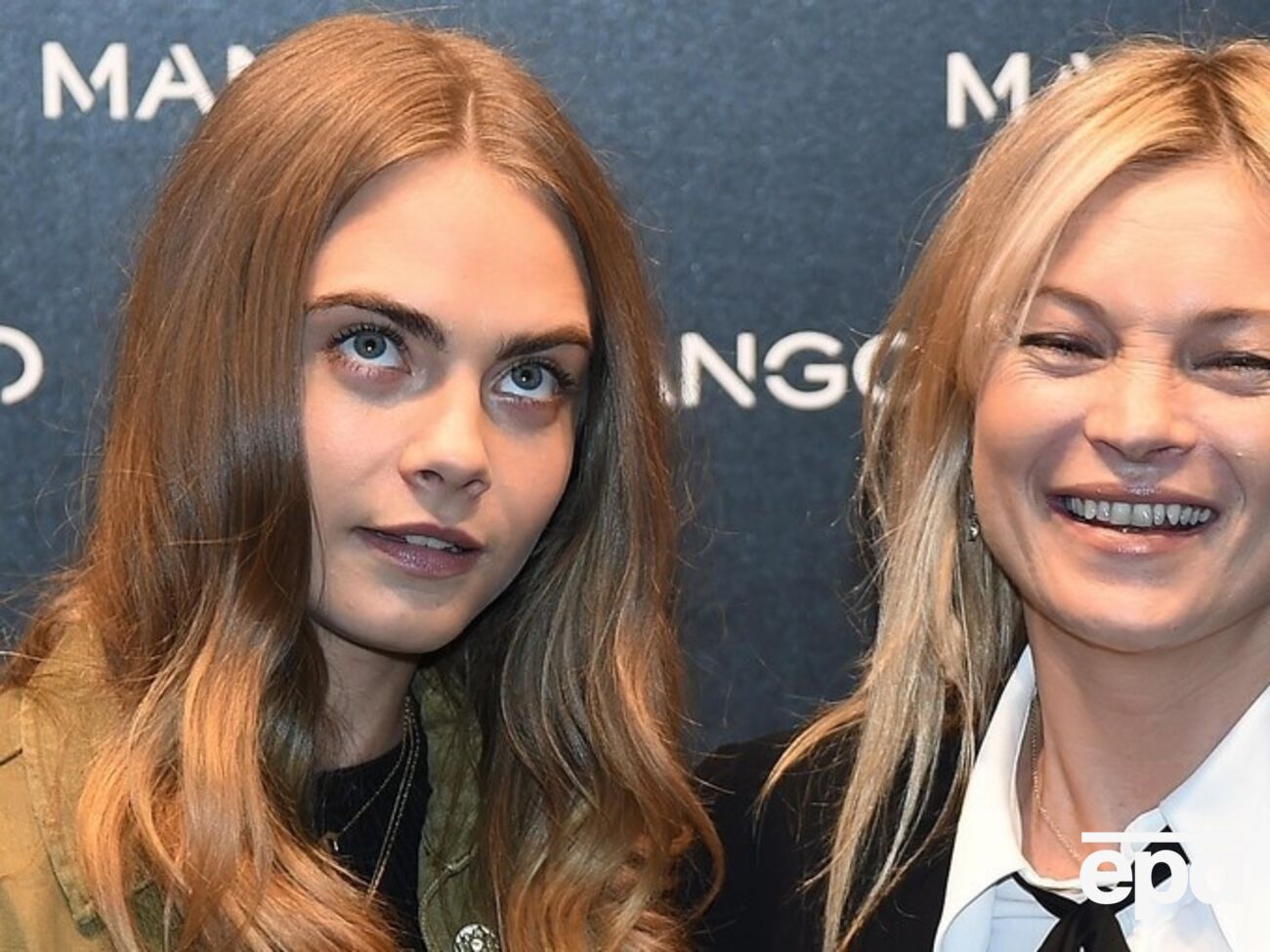 Кейт Мосс и Кара Делевинь