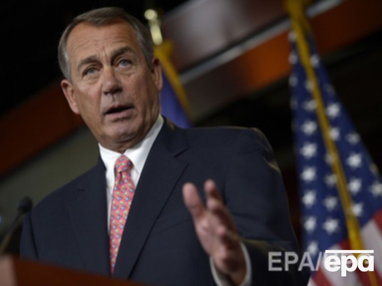 Бейнер: Сегодня утром я сообщил своим коллегам, что покидаю пост спикера и Конгресс в конце октября