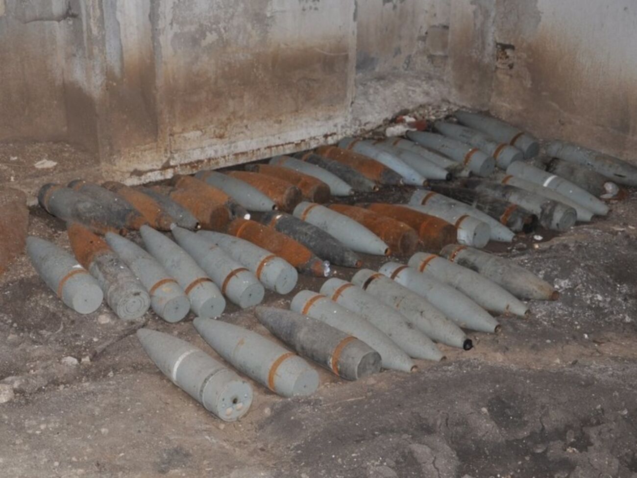 Фермеры сами вывозили неразорвавшиеся снаряды с полей