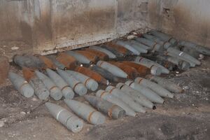 Фермеры сами вывозили неразорвавшиеся снаряды с полей