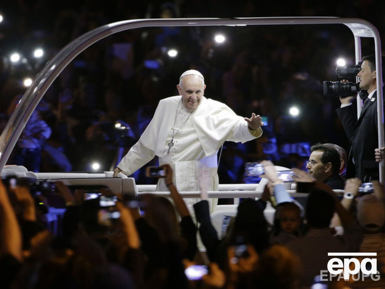 В Филадельфии Папу Римского встречали с восторгом