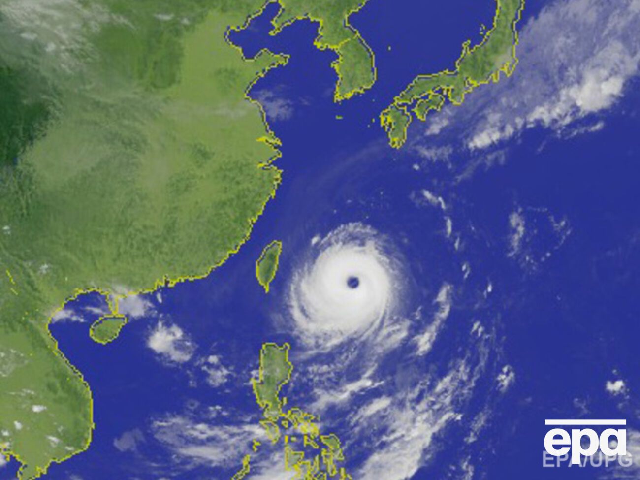 На Японию обрушился очередной тайфун