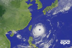 На Японию обрушился очередной тайфун