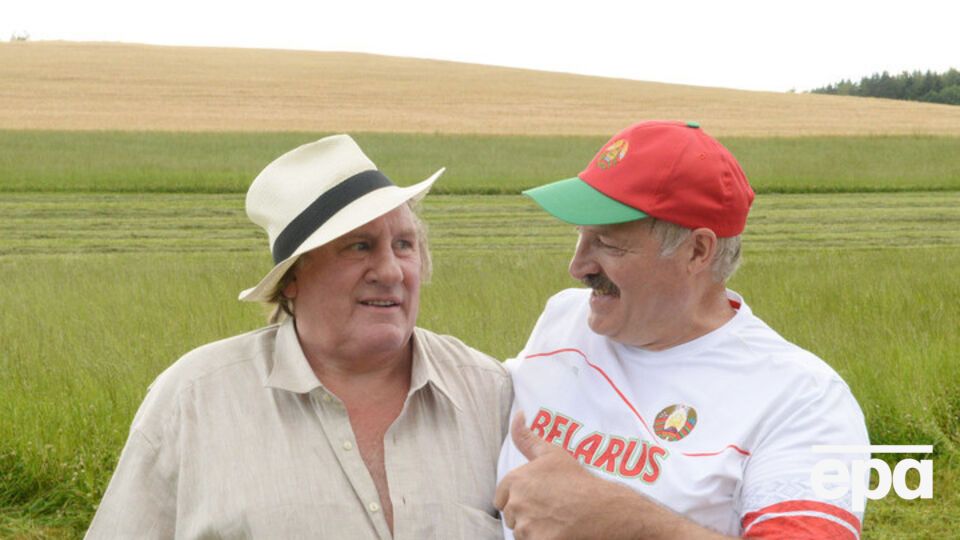 Депардье ранее заявлял о намерении жить в Беларуси