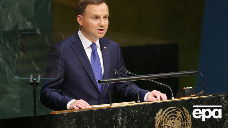 Дуда: Как только начинается война, верховенства права больше нет