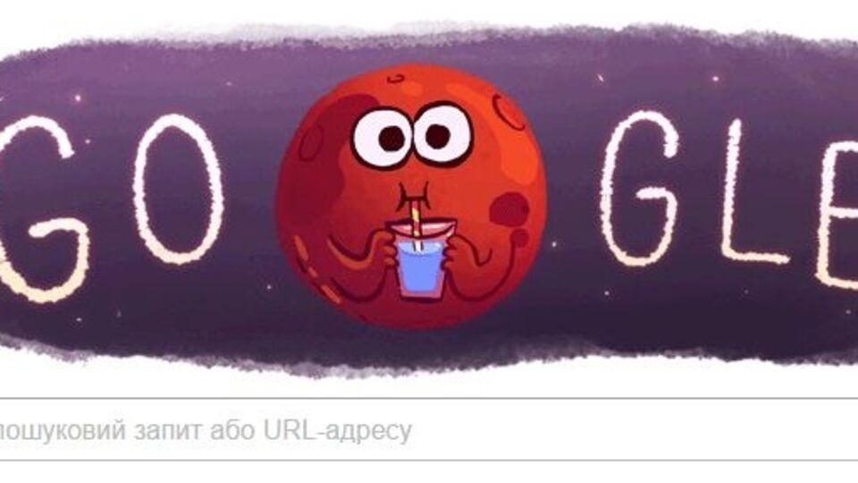Красная планета глазами графиков Google
