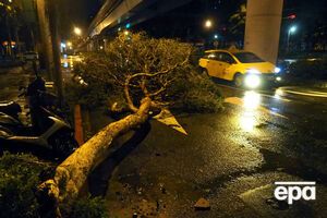 Тайфун привел к гибели двух человек