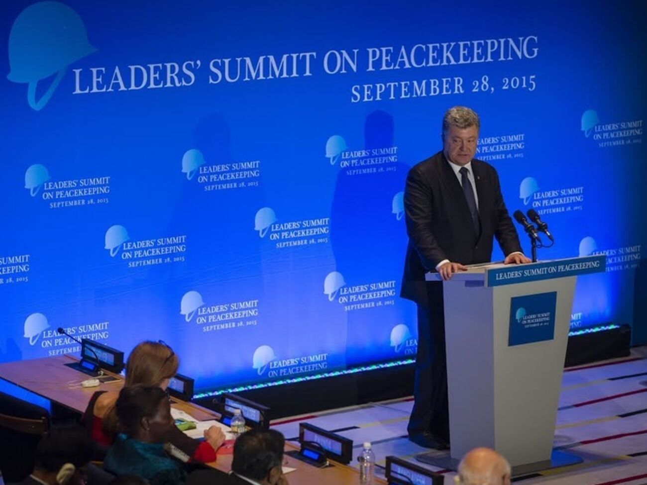 Порошенко: Если Украина получит место в Совете Безопасности, вопрос о консолидации деятельности ООН по поддержанию мира будет среди наших основных приоритетов