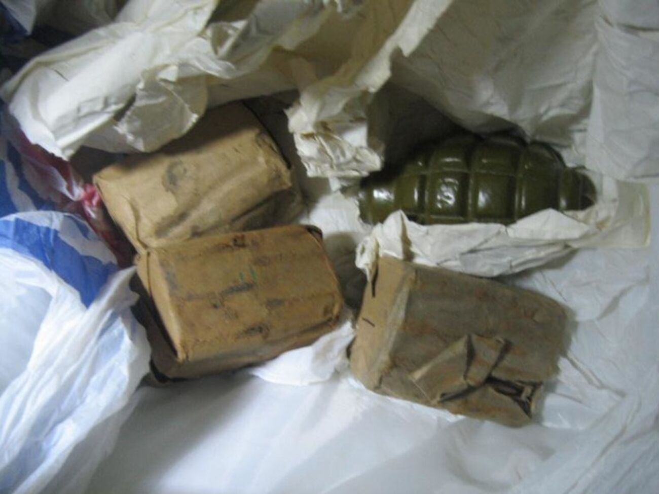 Гражданин Грузии перевозил гранату, запал к ней и 90 патронов