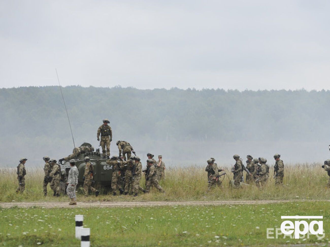 Летом на полигоне проходили крупные международные учения