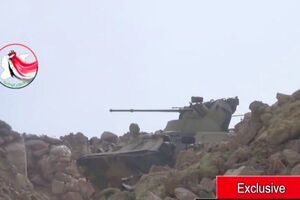 На видео из Сирии зафиксирован один из новейших БТРов российской армии