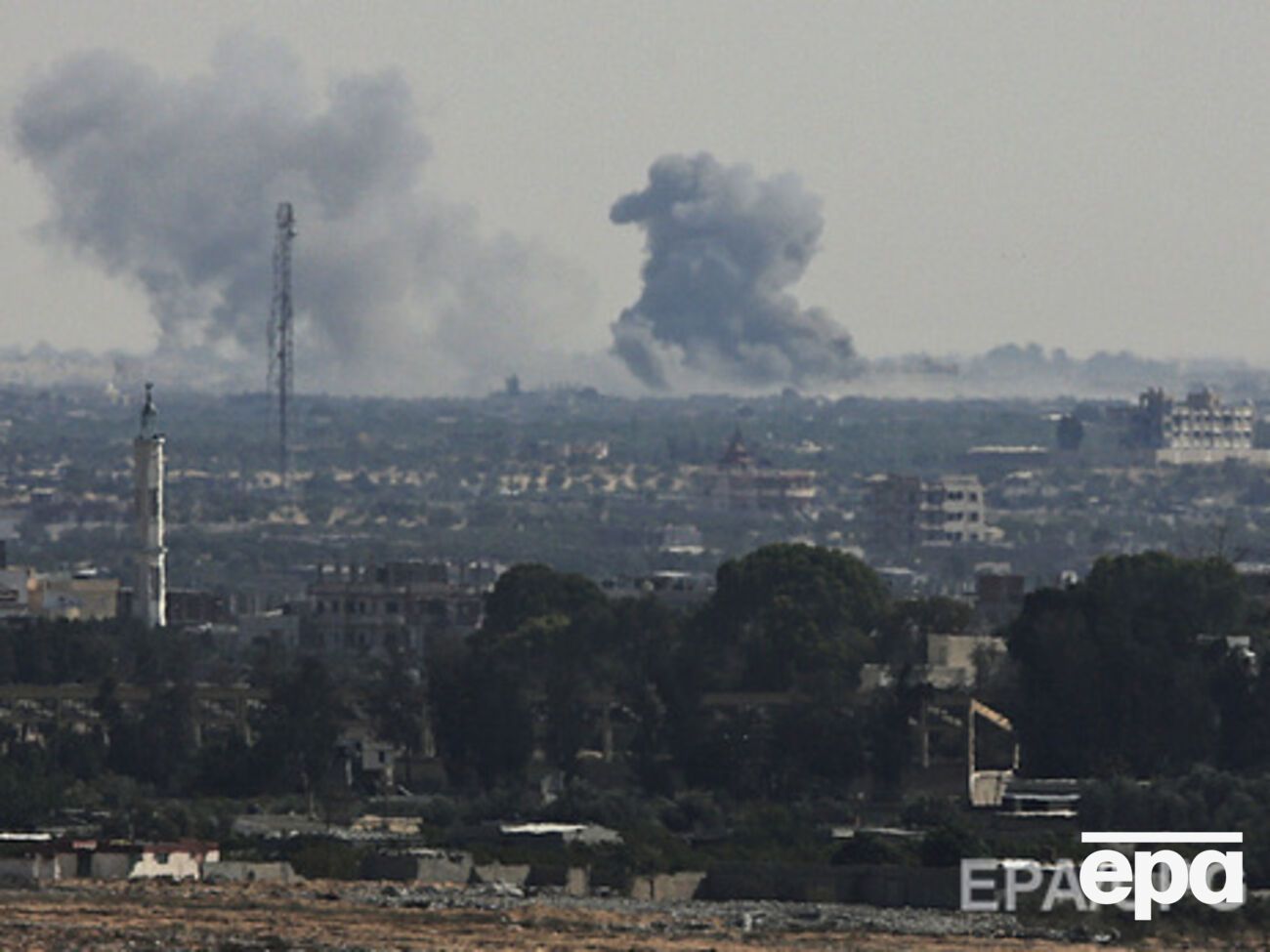 Газа и Израиль обменялись ракетными ударами