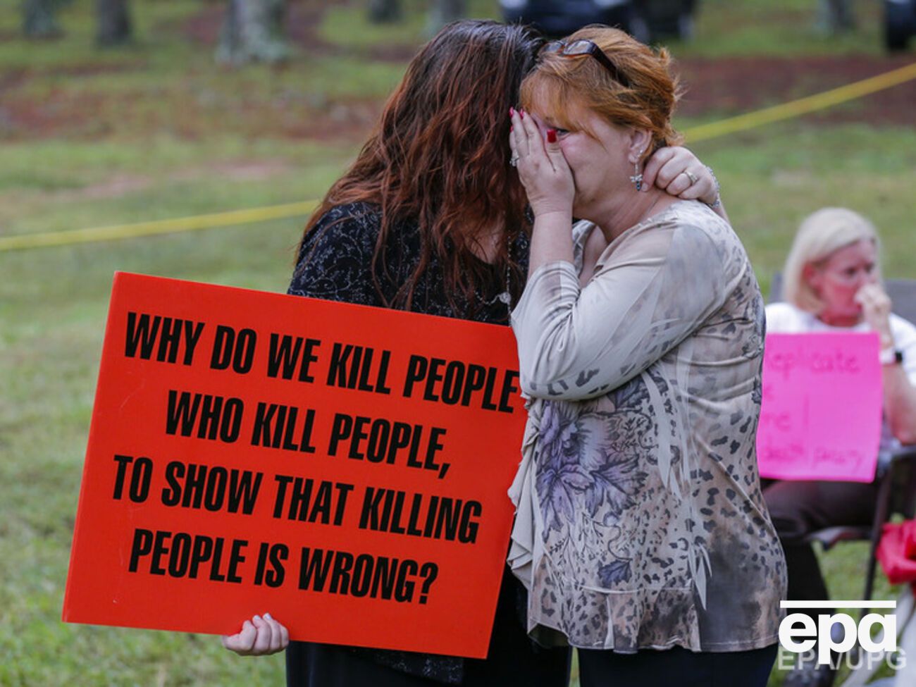 Активисты пытались предотвратить казнь